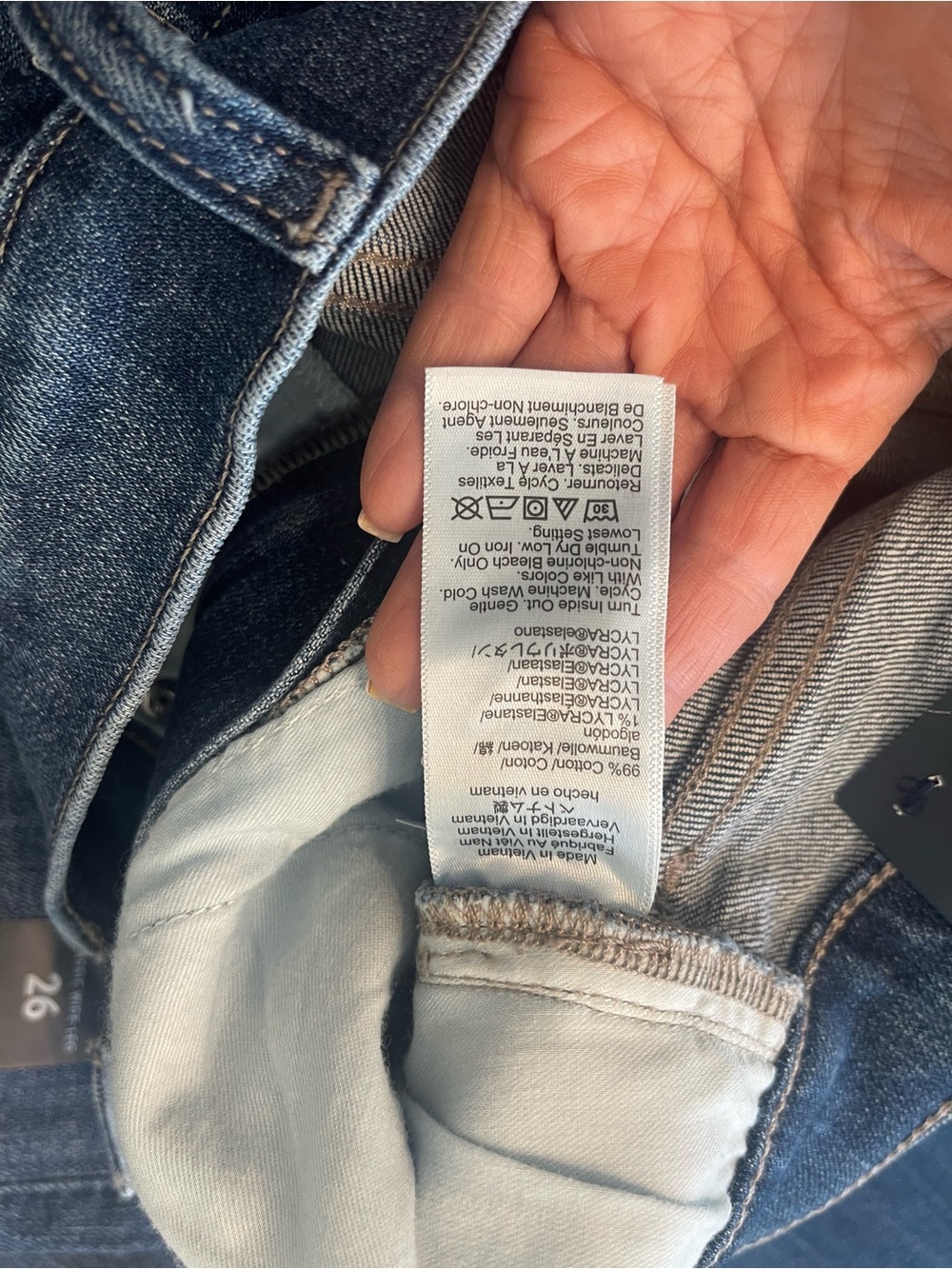 J. Crew NWT Women Classic Blue Wide-Leg Jeans sz26 CO136 - Picture 8 of 11